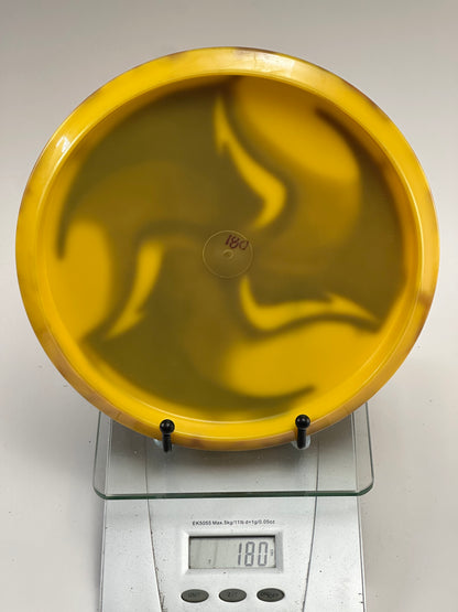 Discmania MD3 C-Line Swirly Midrange (Yellow/Brown, Translucent)