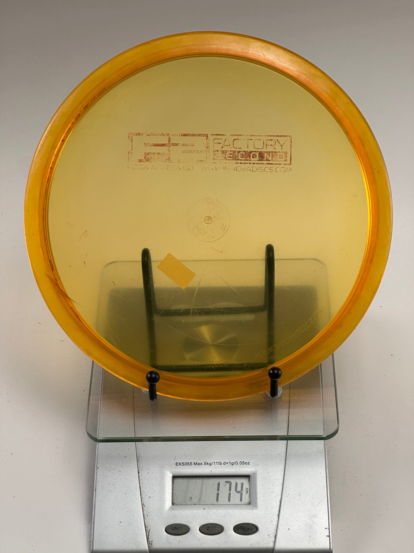 Discmania C-Line MD3 Factory Second Midrange (174g) - Transparent Amber