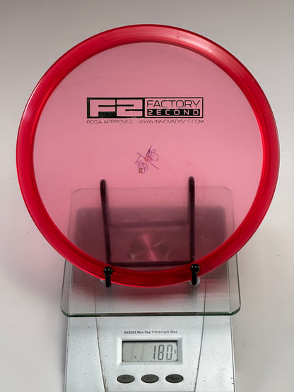 Discmania MD3 C-Line Factory Second Midrange (Transparent Red) 180g