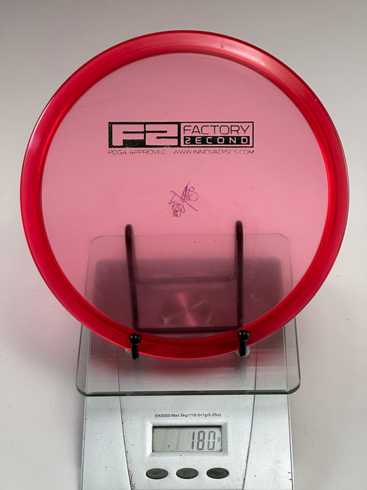 Discmania MD3 C-Line Factory Second Midrange (Transparent Red) 180g