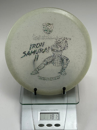 Discmania MD3 Iron Samurai II Metal Flake C-Line Midrange (Clear Sparkle) 181g
