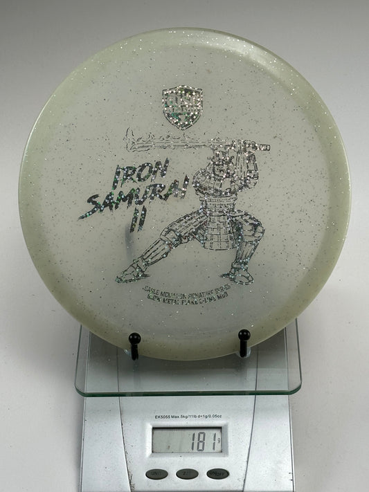 Discmania MD3 Iron Samurai II Metal Flake C-Line Midrange (Clear Sparkle) 181g