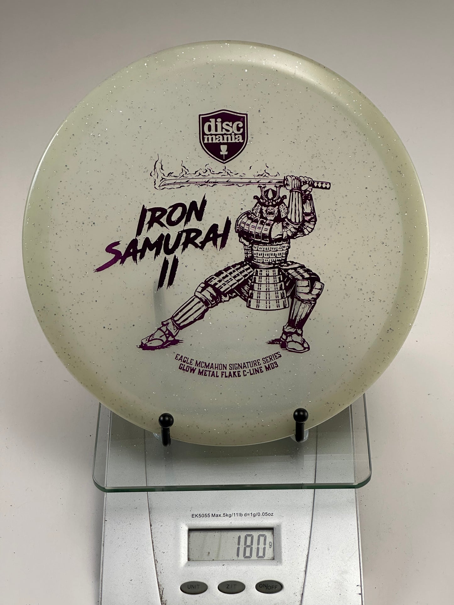 Discmania MD3 Iron Samurai II Glow Metal Flake C-Line (Eagle McMahon)