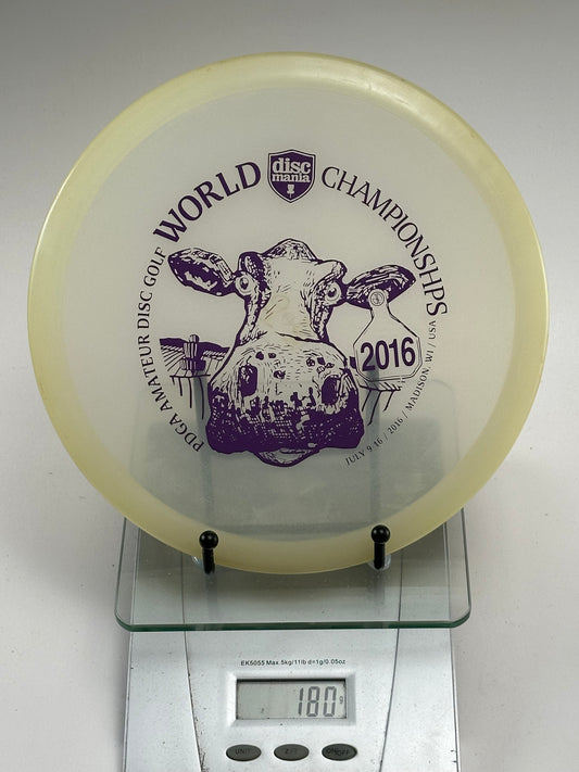 Discmania Glow C-Line MD3 – 2016 Am Worlds Stamp Midrange (180g)
