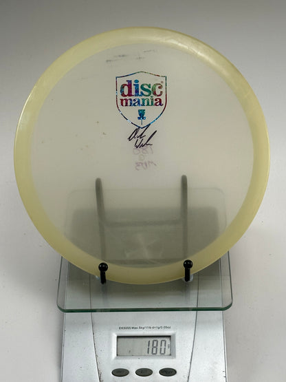 Discmania Glow C-Line MD3 Midrange 180g – Shield Stamp, Signed