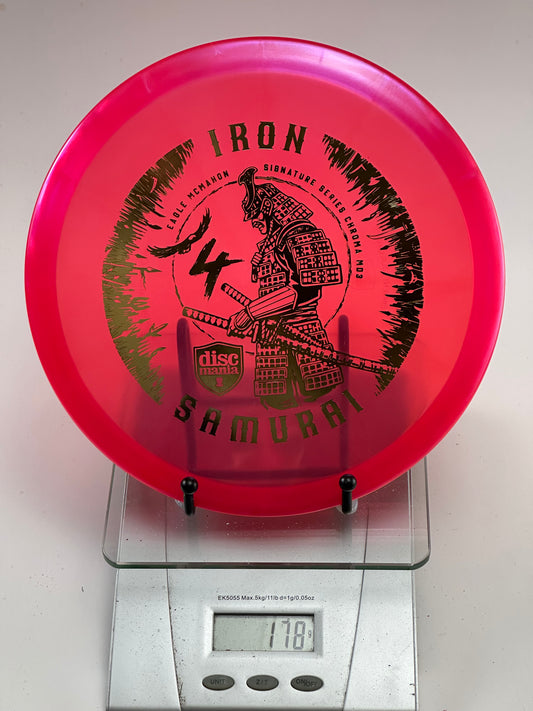 Discmania MD3 Iron Samurai 4 Chroma Midrange (Eagle McMahon) 178g