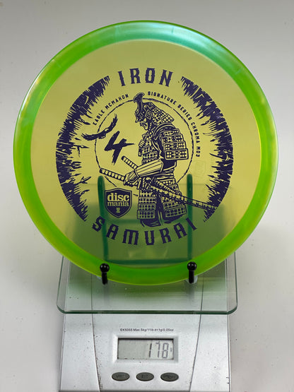 Discmania MD3 Chroma Iron Samurai 4 (Eagle McMahon) 178g Yellow/Green