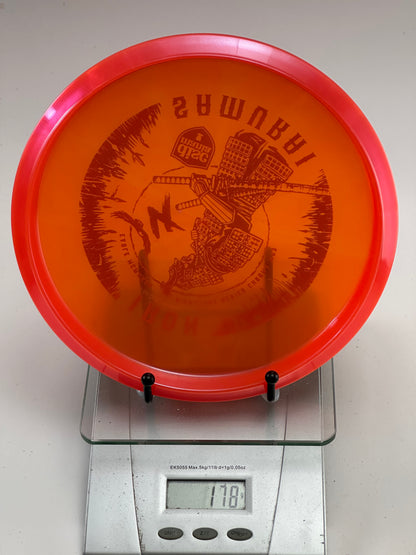 Discmania MD3 Iron Samurai 4 (Chroma) Midrange - Orange Translucent