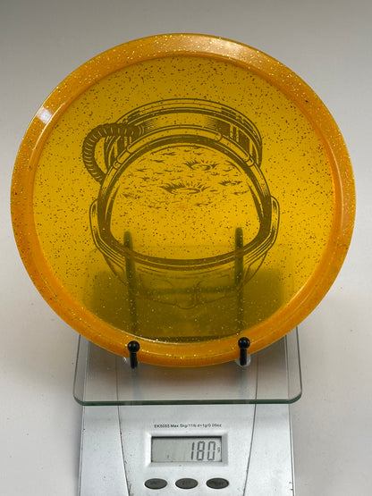 Discmania MD4 Metal Flake C-Line Midrange (Astronaut Stamp, Yellow)