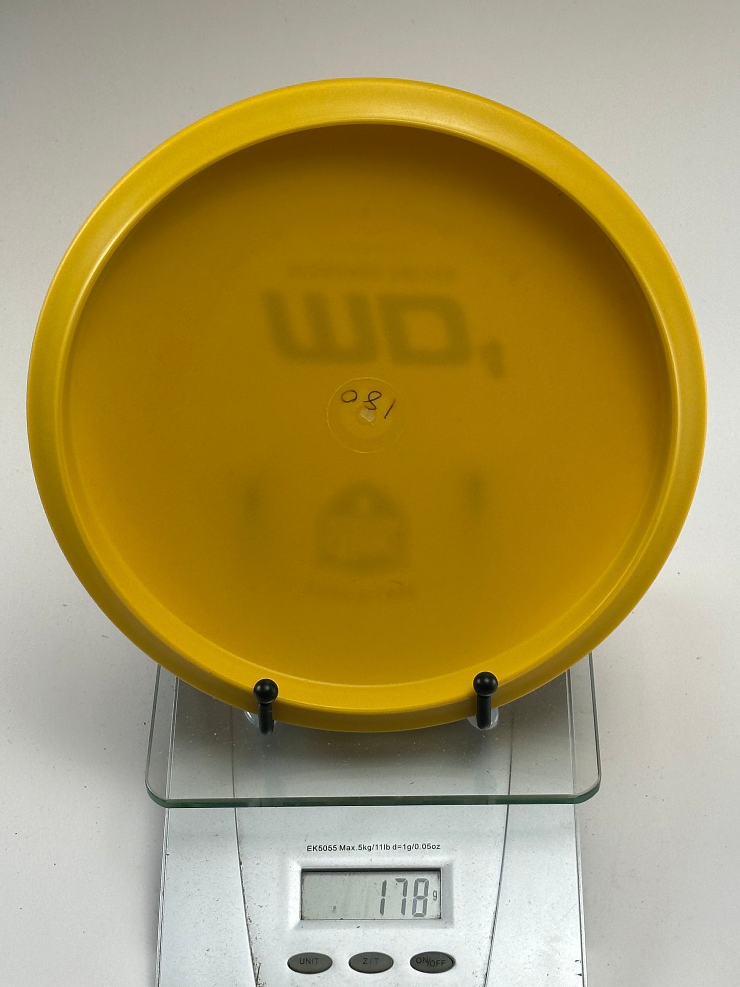 Discmania MD4 Stiff P-Line Midrange, Yellow (179g)