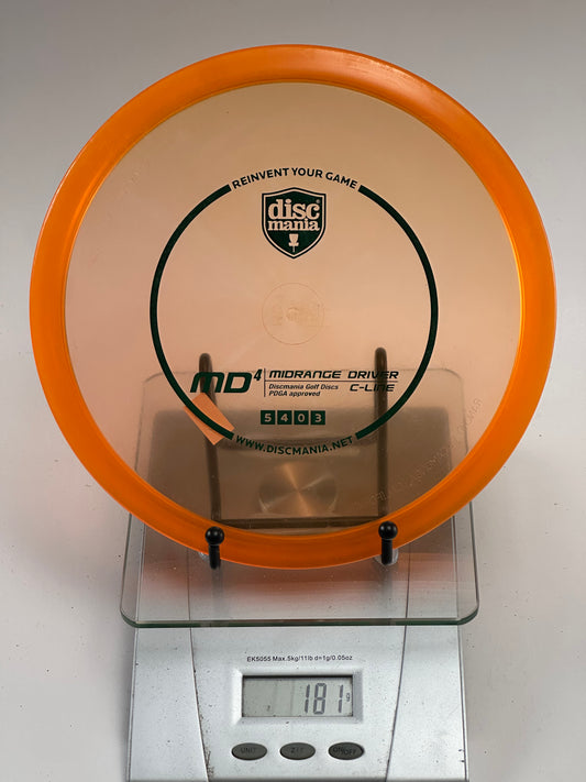 Discmania MD4 C-Line Midrange – Transparent Orange