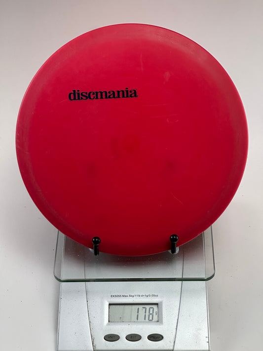 Discmania MD4 Stiff P-Line Midrange – Red (178g)