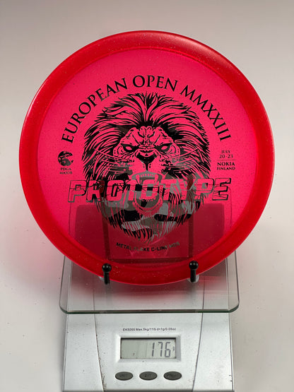 Discmania MD5 Metal Flake C-Line European Open 2023 Prototype (176g) Red