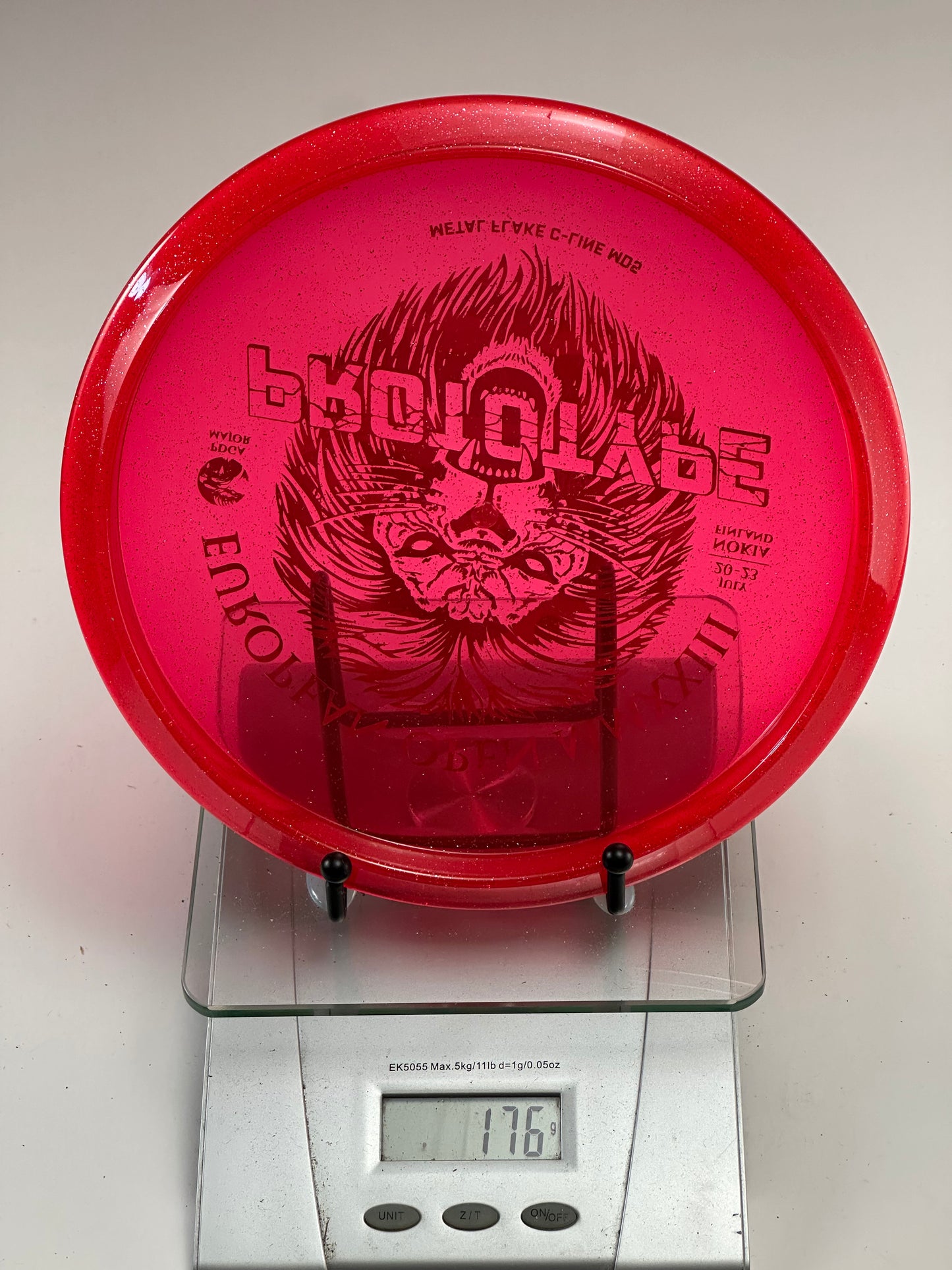 Discmania MD5 Metal Flake C-Line European Open 2023 Prototype (176g) Red