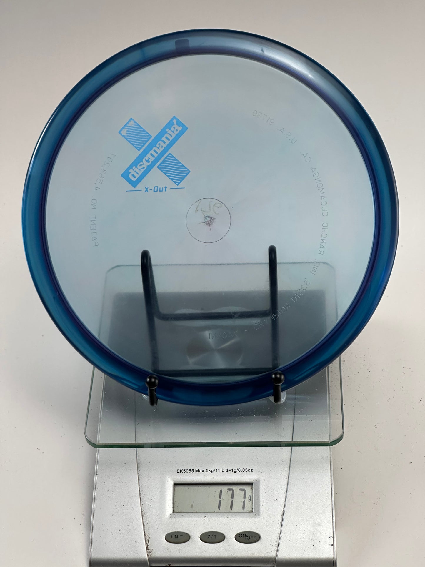 Discmania MD C-Line X-Out Midrange (Transparent Blue) 177g