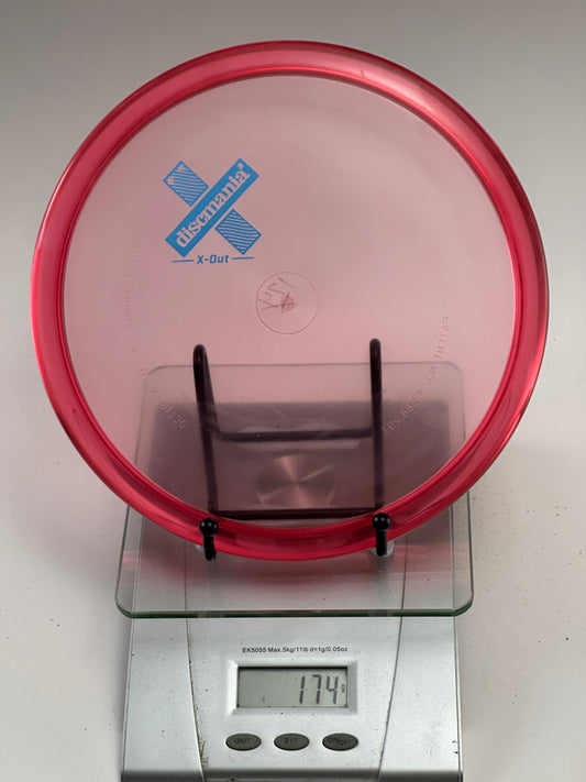 Discmania MD C-Line X-Out Midrange – Transparent Pink – 174g