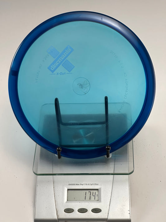 Discmania MD C-Line X-Out Midrange | Transparent Blue | 174g