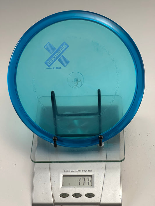 Discmania MD C-Line X-Out Midrange, Transparent Blue, 177g