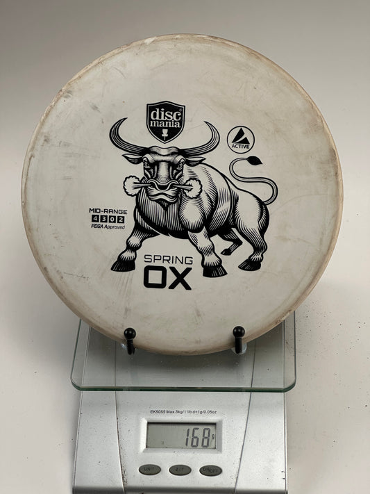 Discmania Active Maestro Midrange – White (Spring Ox Stamp)