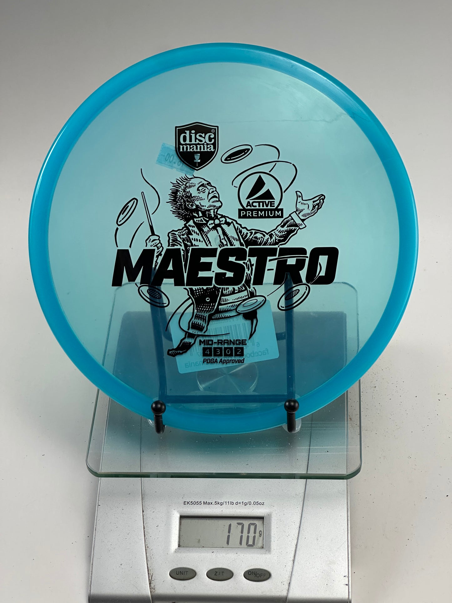 Discmania Maestro Active Premium Midrange – Blue 170g