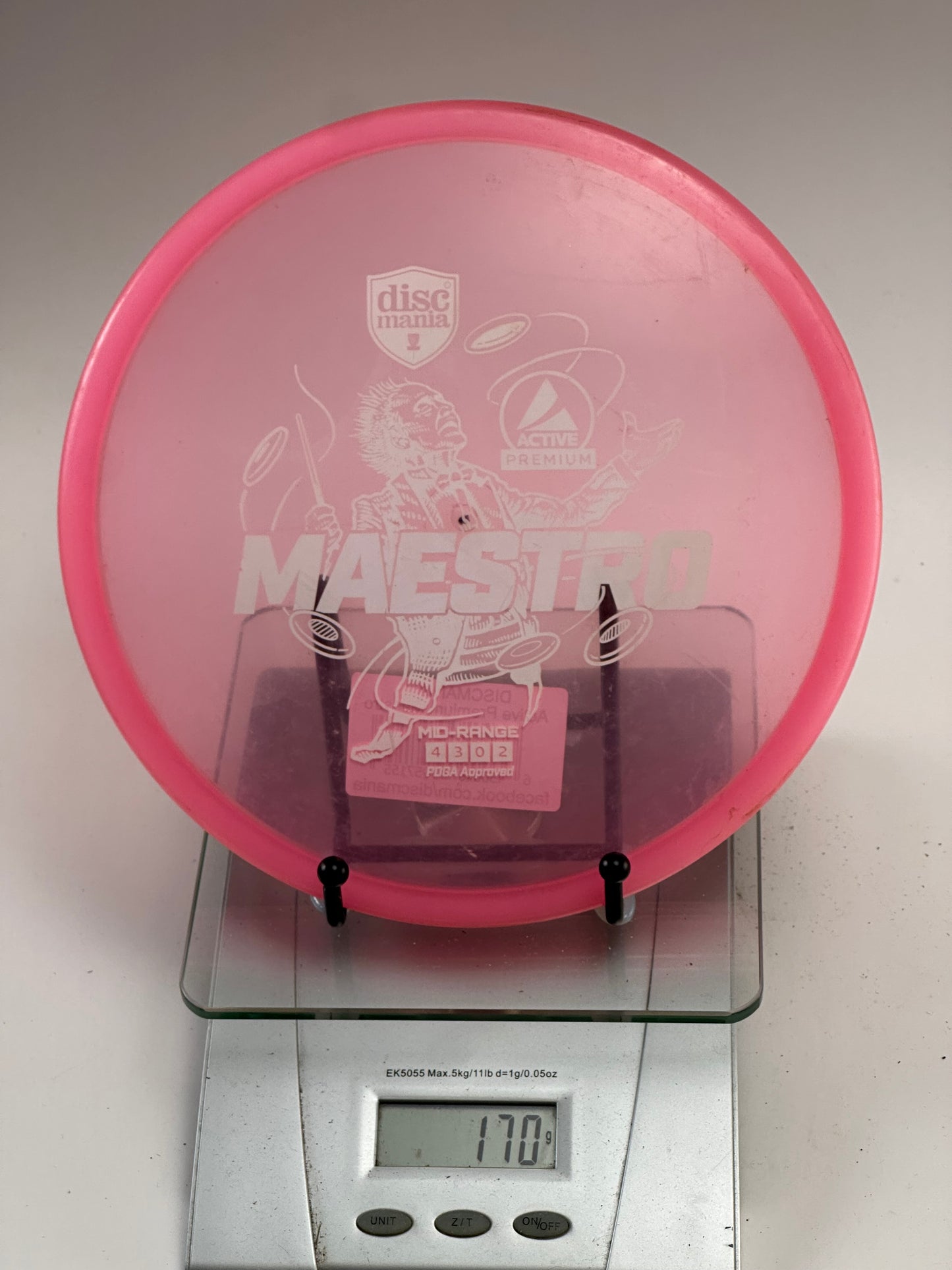 Discmania Maestro Active Premium Midrange – Pink