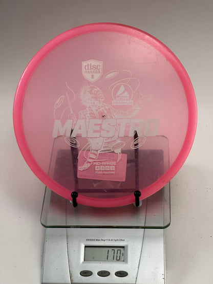 Discmania Maestro Active Premium Midrange – Pink