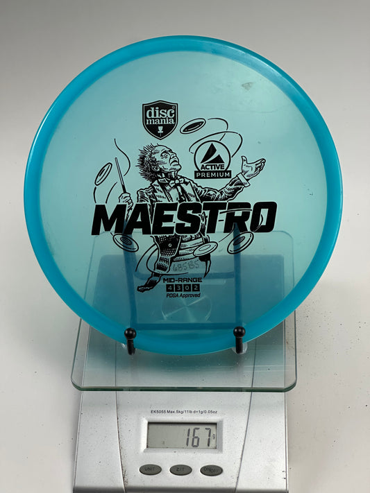 Discmania Maestro Active Premium Midrange – Blue