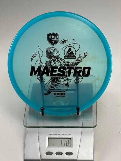 Discmania Active Premium Maestro Midrange – Transparent Blue