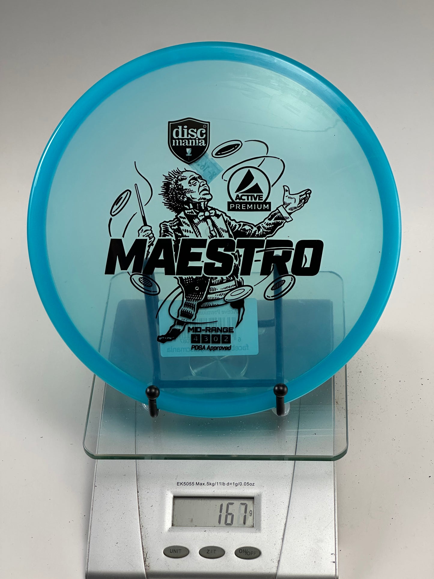 Discmania Maestro Active Premium Midrange (Blue, 167g)