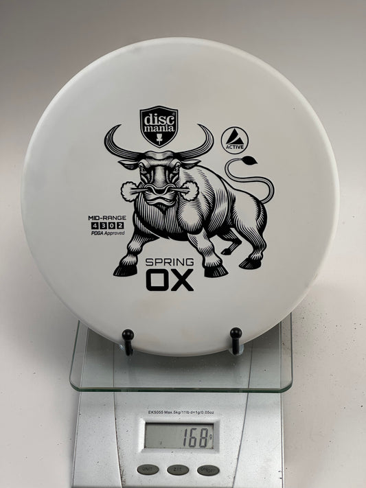 Discmania Active Maestro Midrange – White (Spring Ox Stamp)