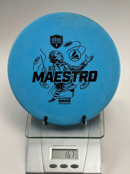 Discmania Maestro Midrange | Active Plastic | Blue | 167g