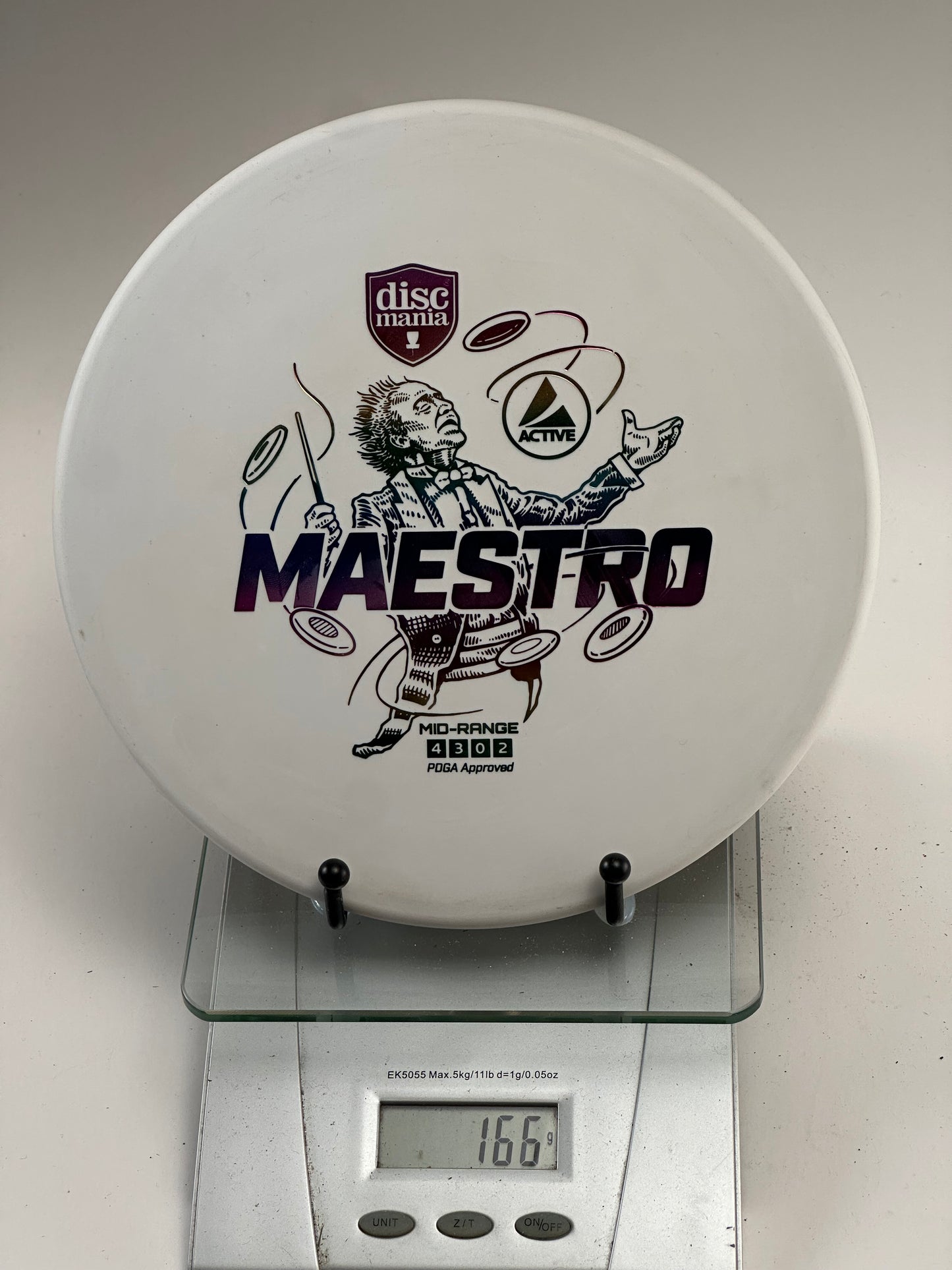 Discmania Active Maestro Midrange – White (166g)