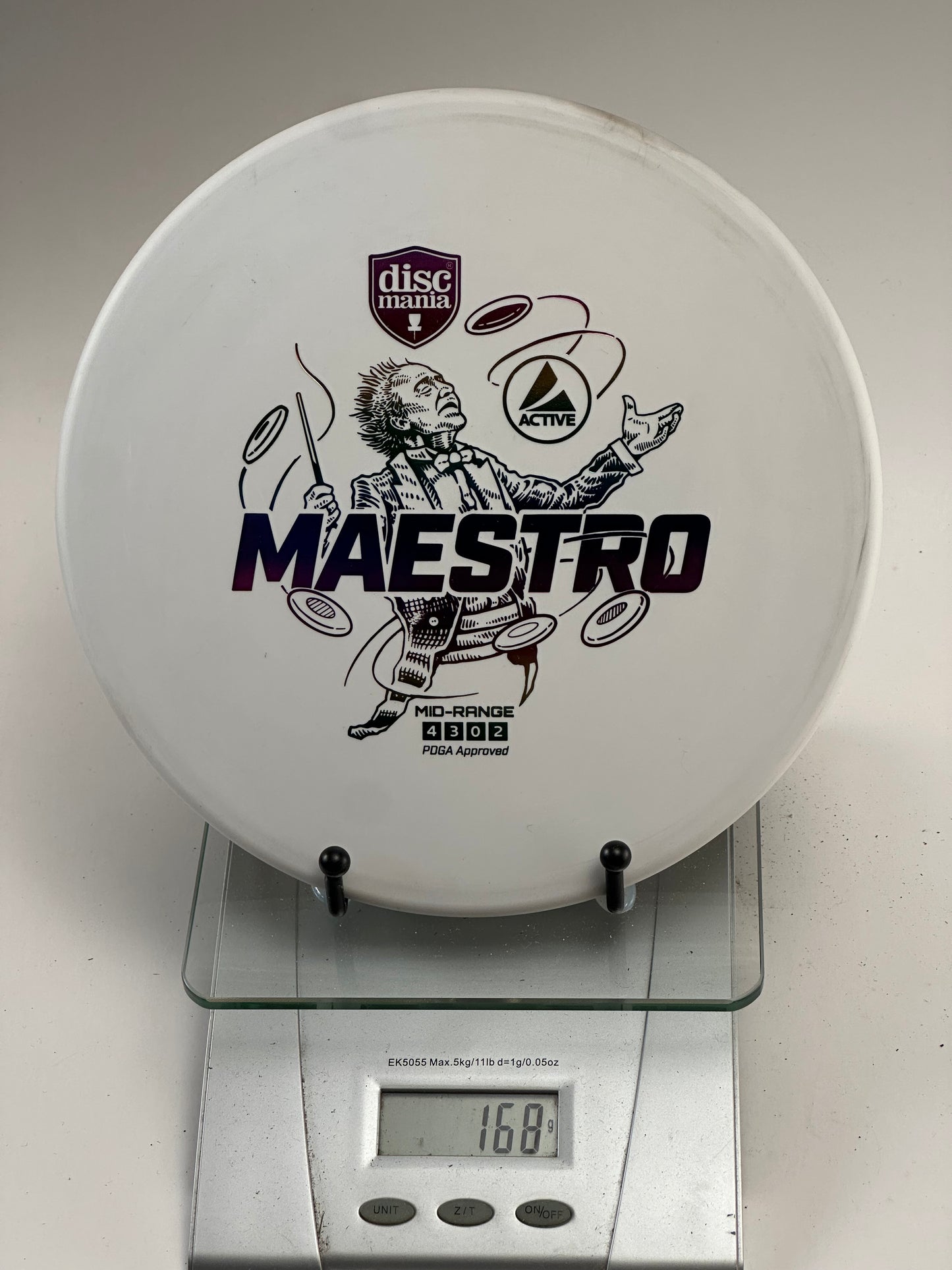 Discmania Active Maestro Midrange – White (168g)