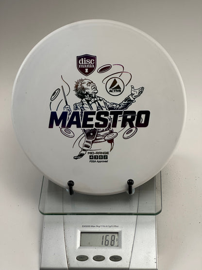Discmania Active Maestro Midrange (White) – Conductor Stamp