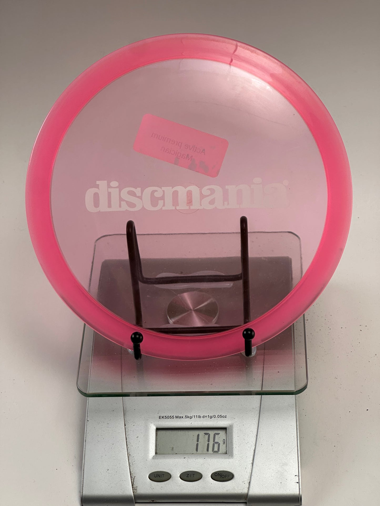 Discmania Magician – Active Premium, Transparent Pink, 176g