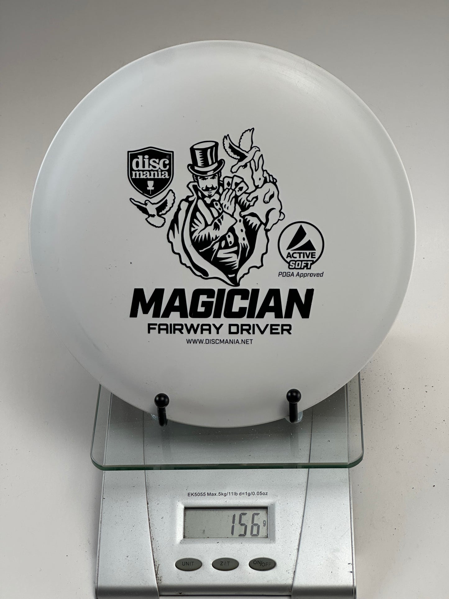 Discmania Magician Active Soft Fairway Driver - White (156g)