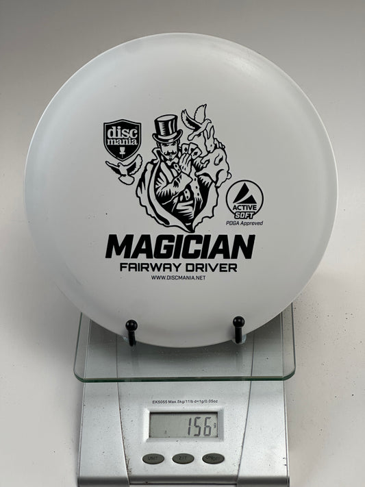Discmania Magician Active Soft Fairway Driver - White (156g)