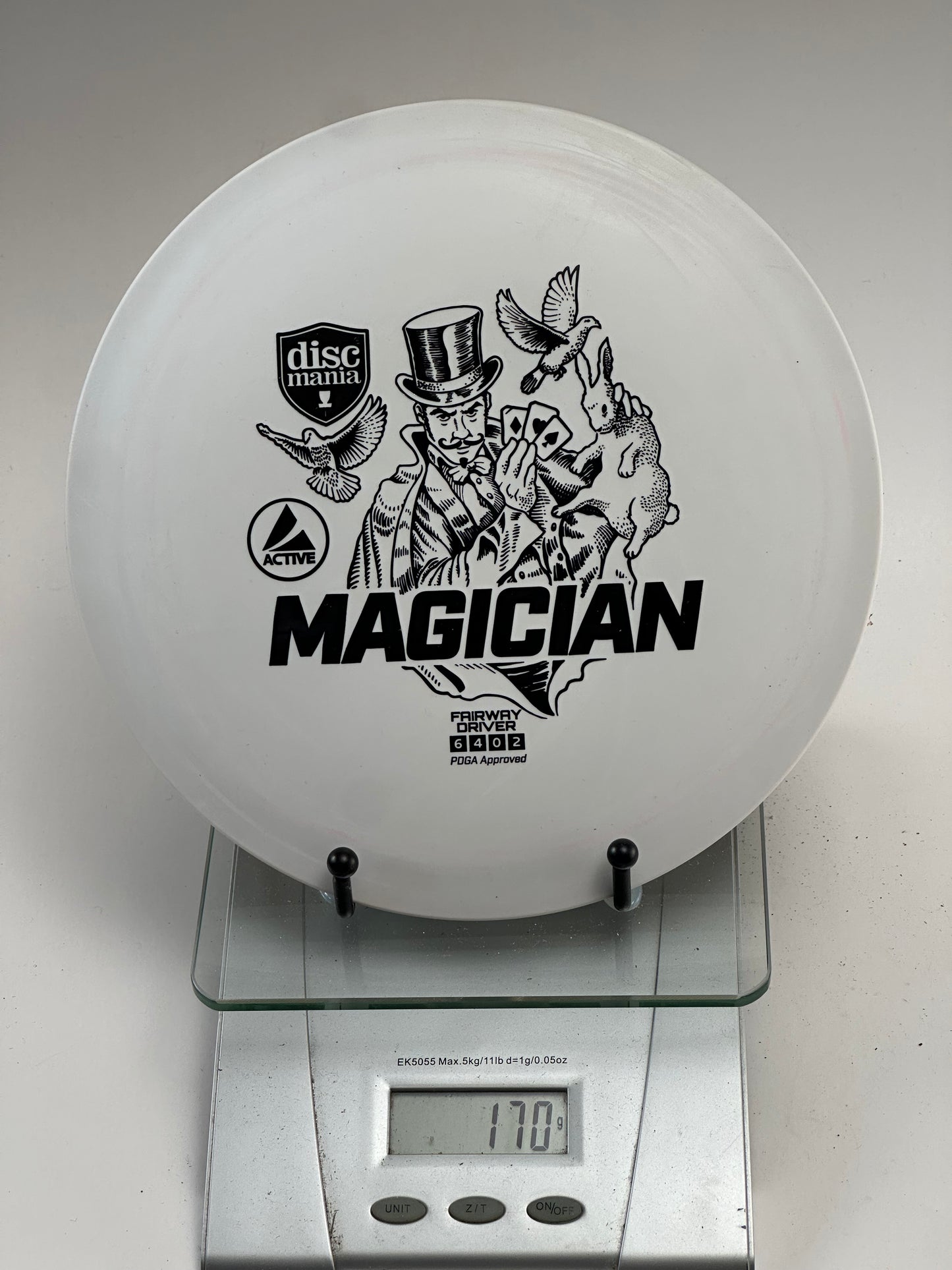 Discmania Magician – Active Soft Fairway Driver (White)