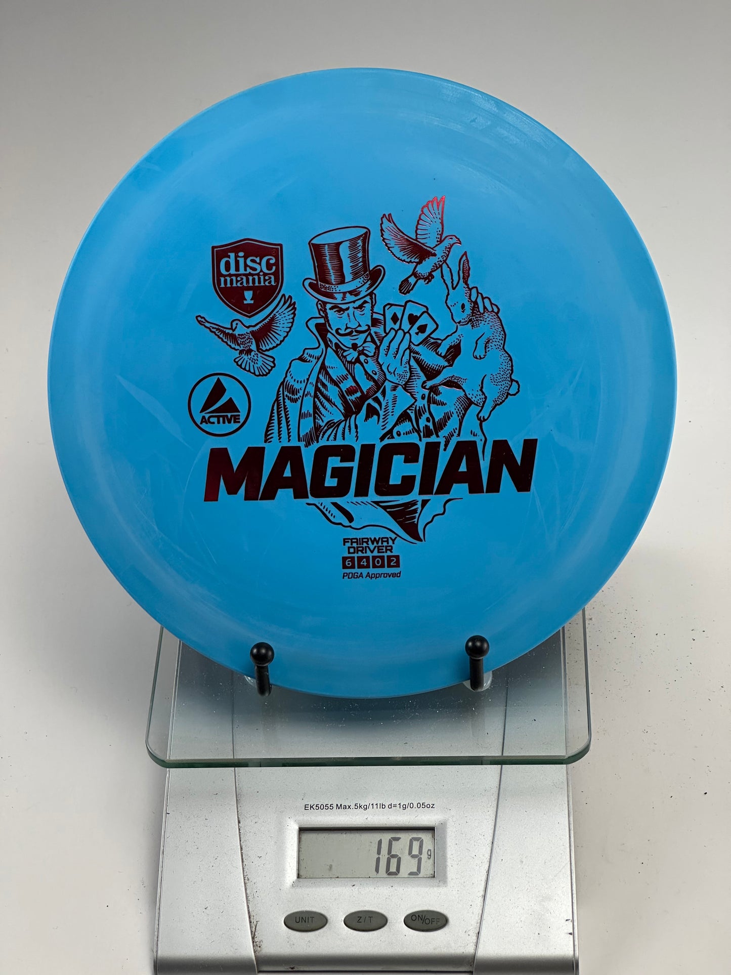 Discmania Magician – Active Premium Fairway Driver (Blue) 169g