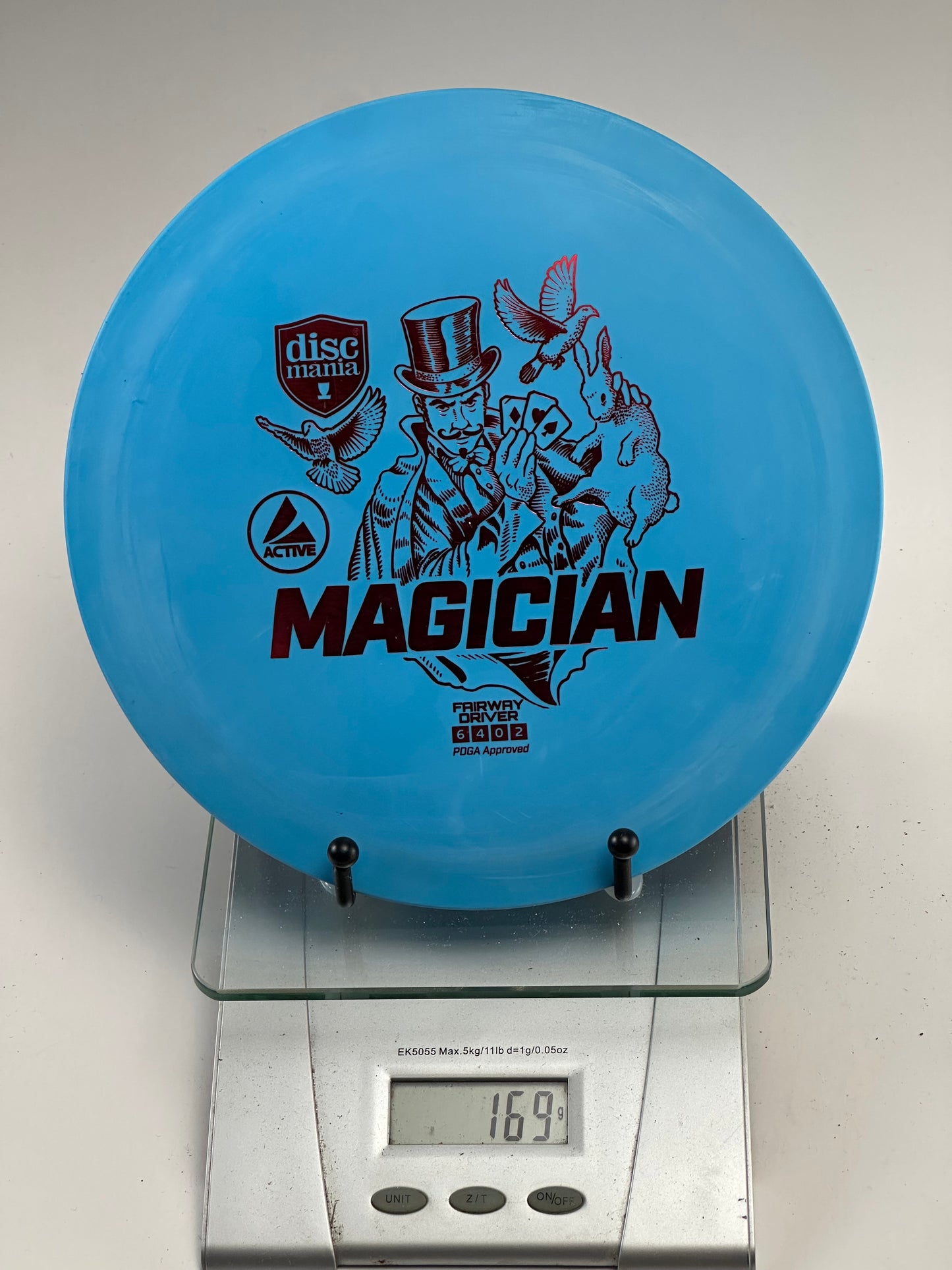 Discmania Magician – Active Premium Fairway Driver (Blue, 169g)