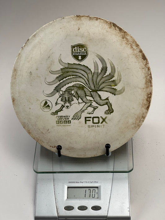 Discmania Magician (Fox Spirit) Active Soft Fairway Driver – White