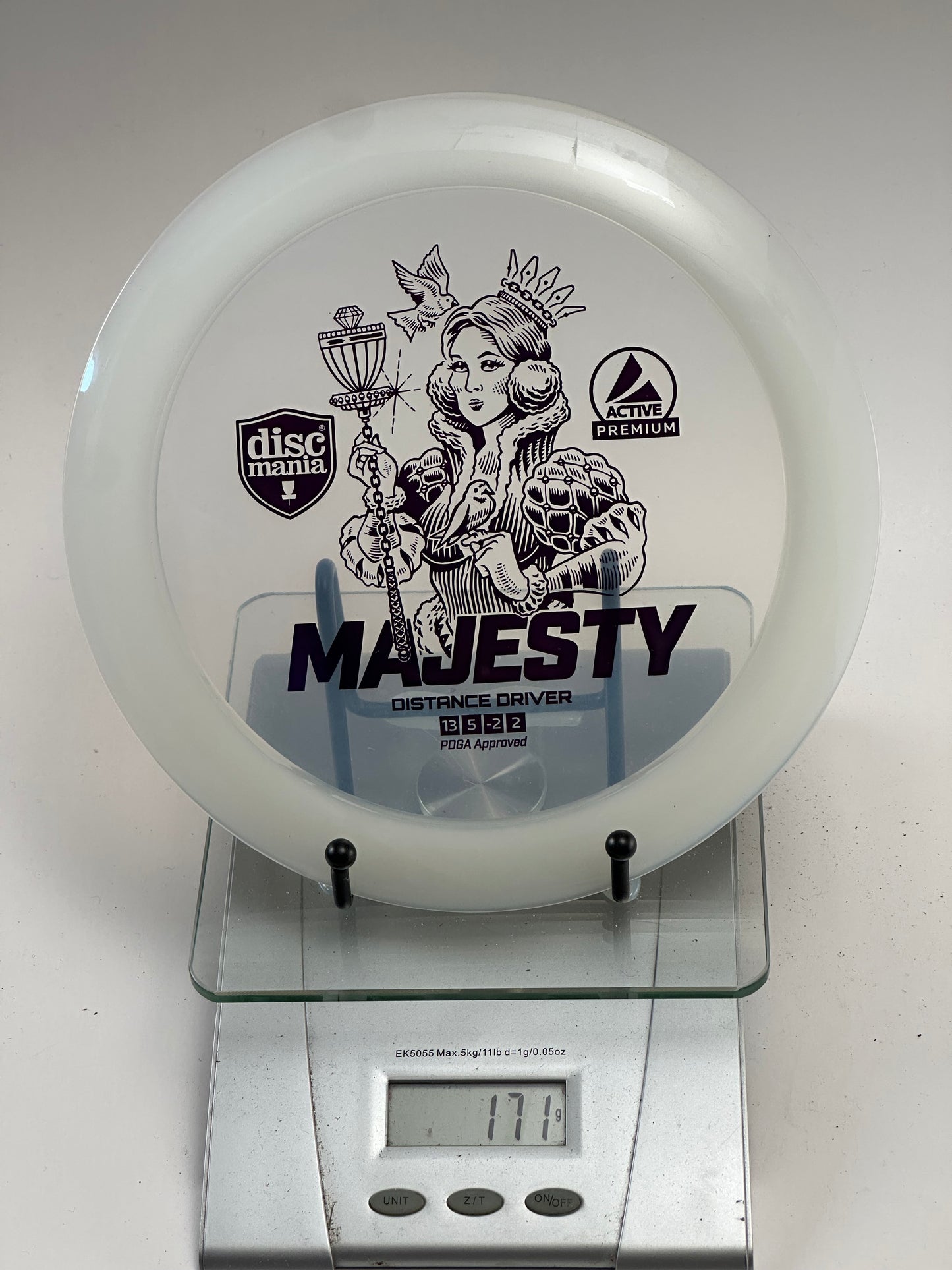 Discmania Active Glow Premium Majesty Distance Driver (171g)