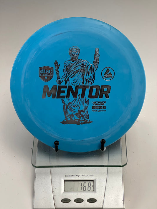 Discmania Mentor – Active Plastic Distance Driver (Blue)