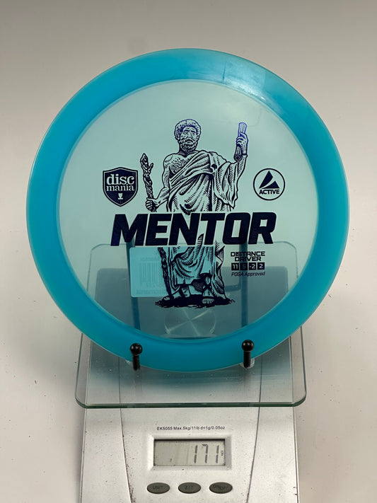 Discmania Mentor Active Premium Distance Driver (Blue, 171g)