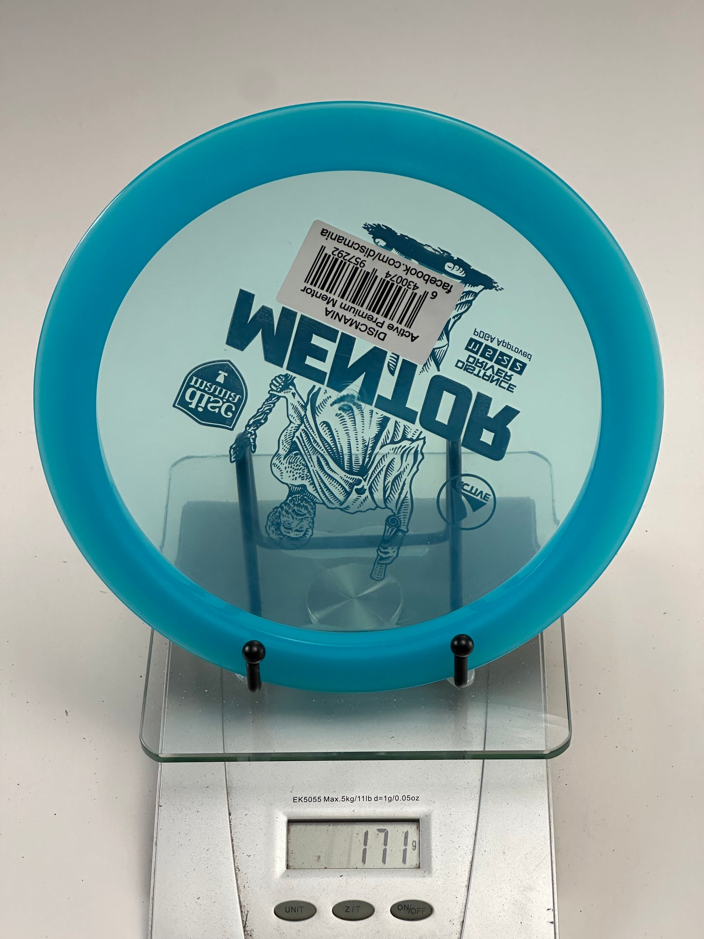 Discmania Mentor Active Premium Distance Driver (Blue, 171g)