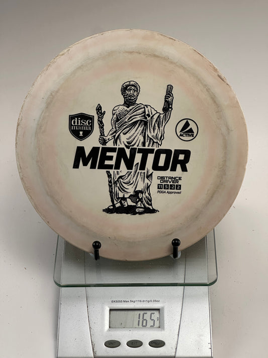 Discmania Mentor (Active) Distance Driver - White, 165g