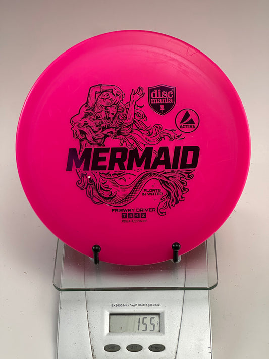 Discmania Active Mermaid Fairway Driver (Floats) 155g - Hot Pink
