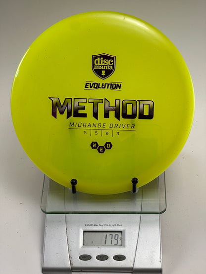 Discmania Method (Neo) Midrange – Yellow, 179g