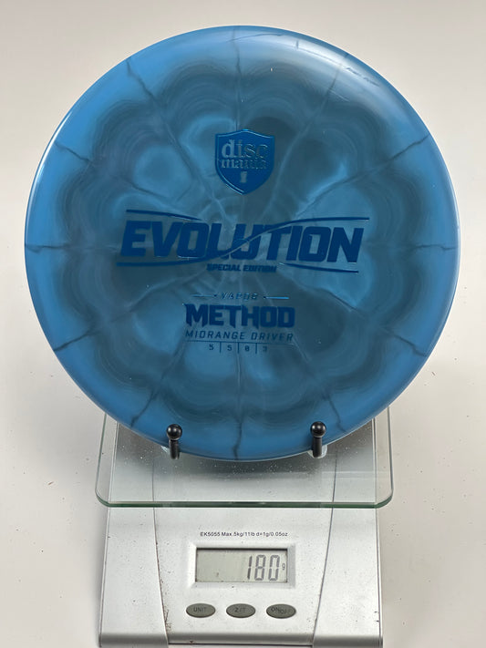 Discmania Method (Evolution) Vapor Midrange – Special Edition Blue Swirl