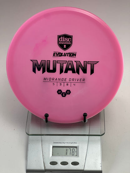 Discmania Mutant Neo Midrange (Evolution) – Pink 178g